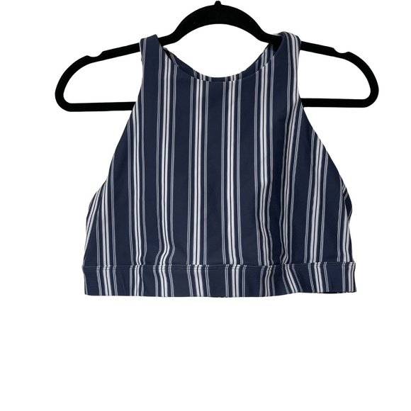 Show Me Your MuMu Other - Mumu Moves Striped Keyhole Sports Bra XL